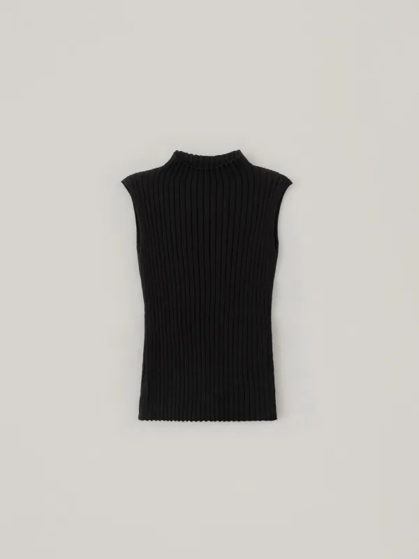 Kate Sleeveless Knit - Black