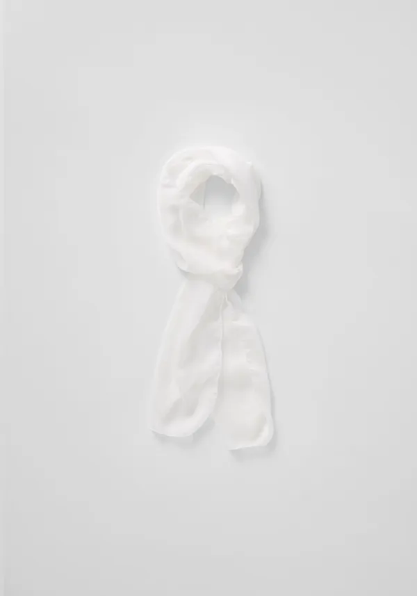 Sheer scarf (Ivory)
