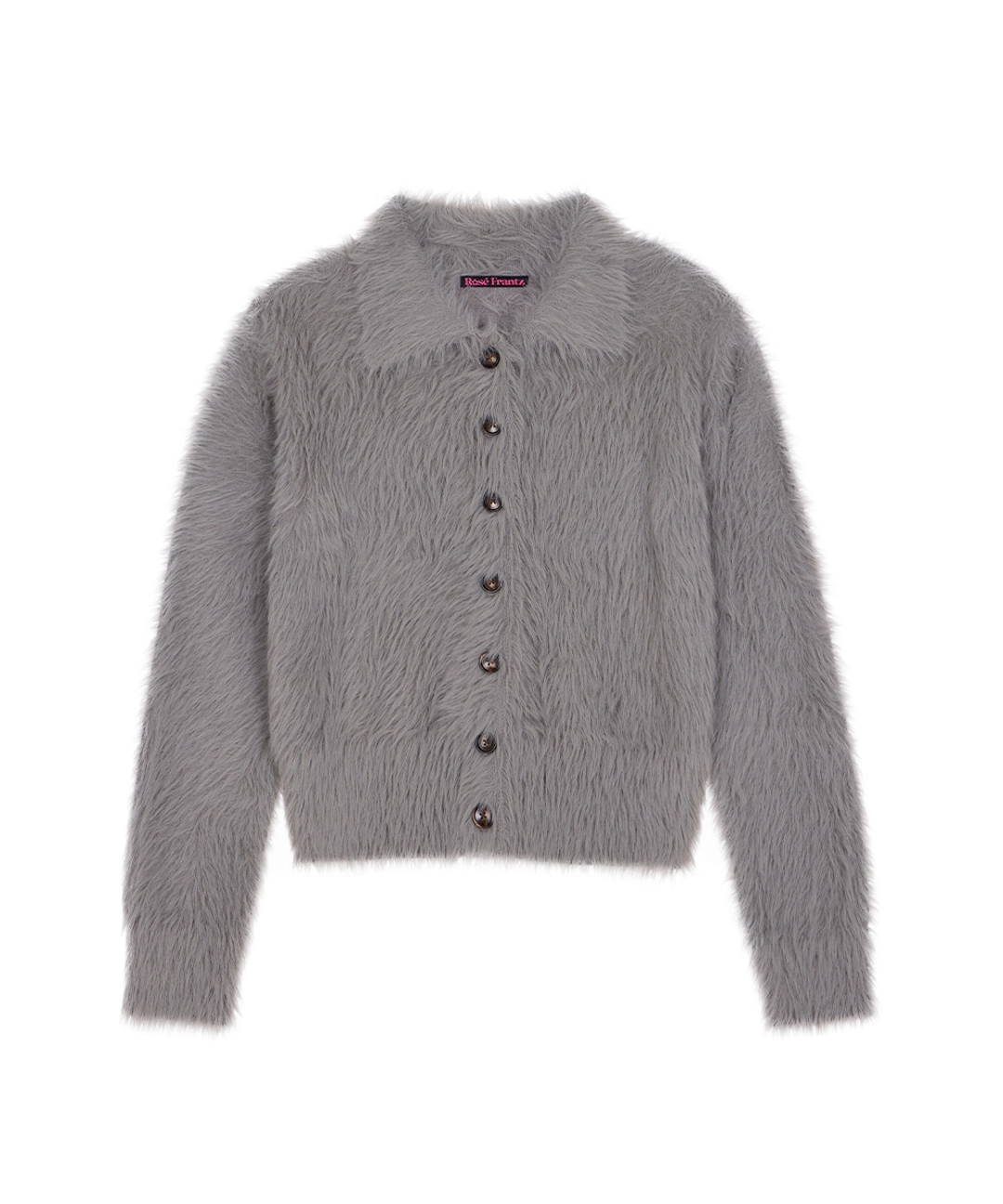 로제프란츠 [9/30 예약발송] Fur Collar Button Cardigan [Gray] 상품 이미지 3