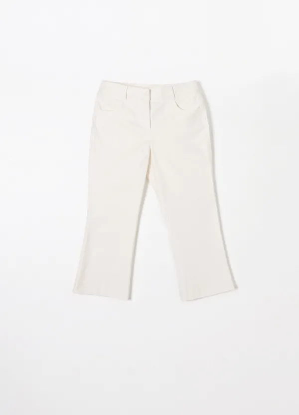 5TH Dino Biker Pants(Ivory)