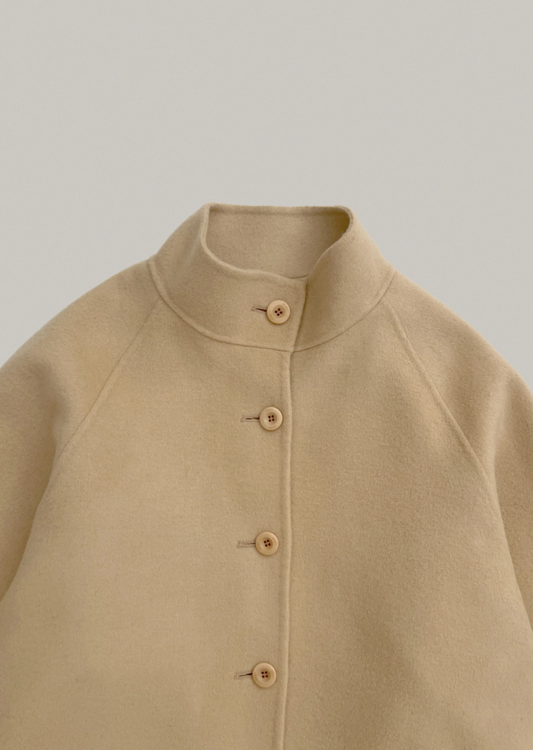 어그스트 handmade half coat (beige) 상품 이미지 3