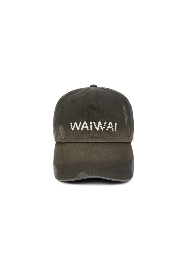 WAIWAI TRUCKER CAP, KHAKI