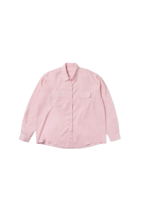 Pocket over shirt_pink