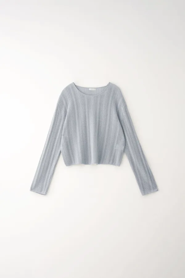 Lily Knit_Fog Blue