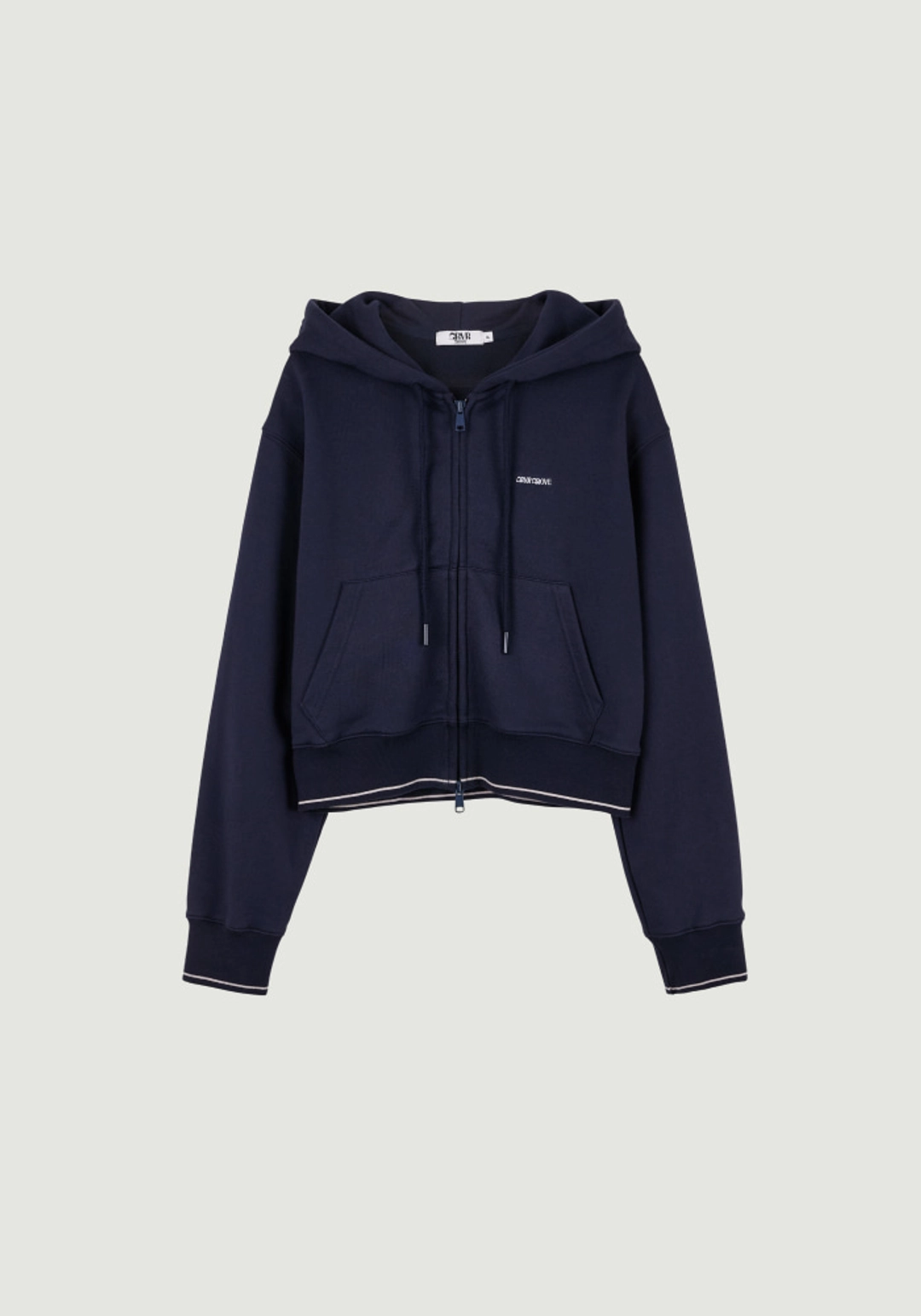 그로브 BETTE CROP HOOD ZIP-UP 상품 이미지 1