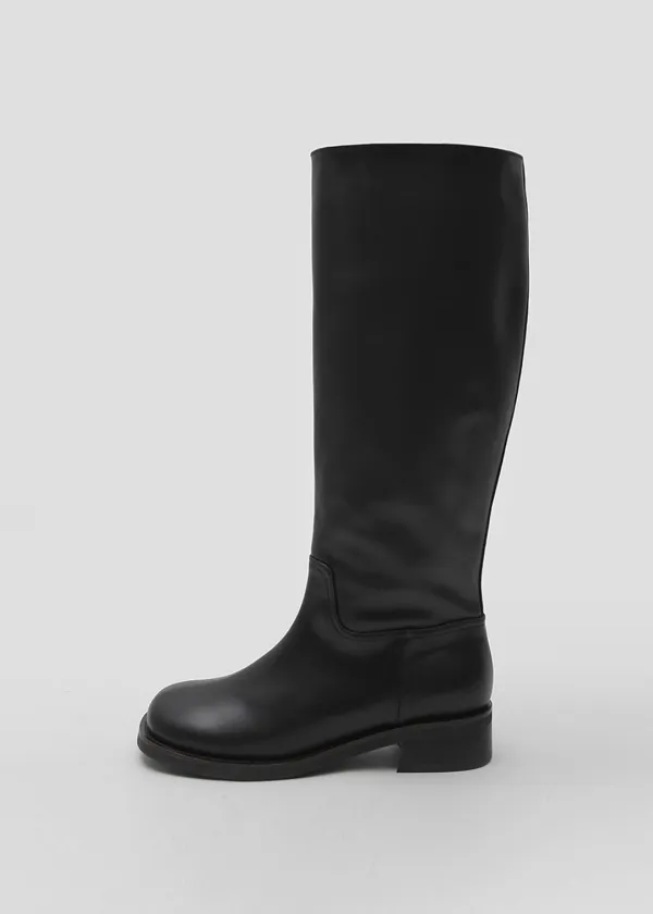 FLIPPER LONG BOOTS [C1F05 BK]