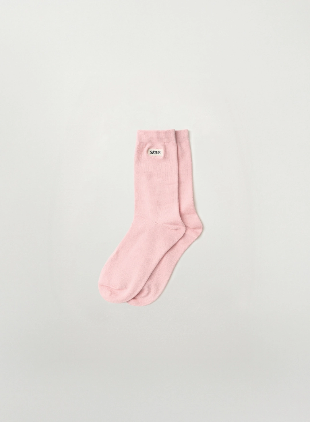 세터 Small Logo Plain Socks - Pink 상품 이미지 1