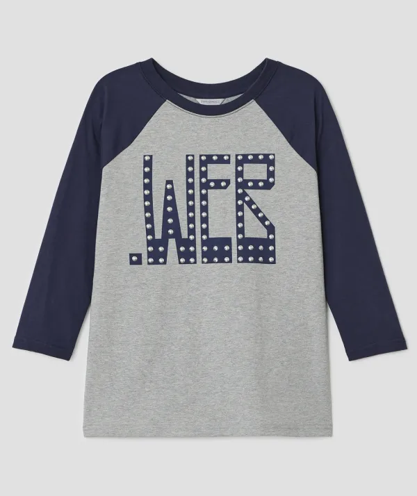 [10/20 예약발송] Web Hotfix Raglan Top [Navy]