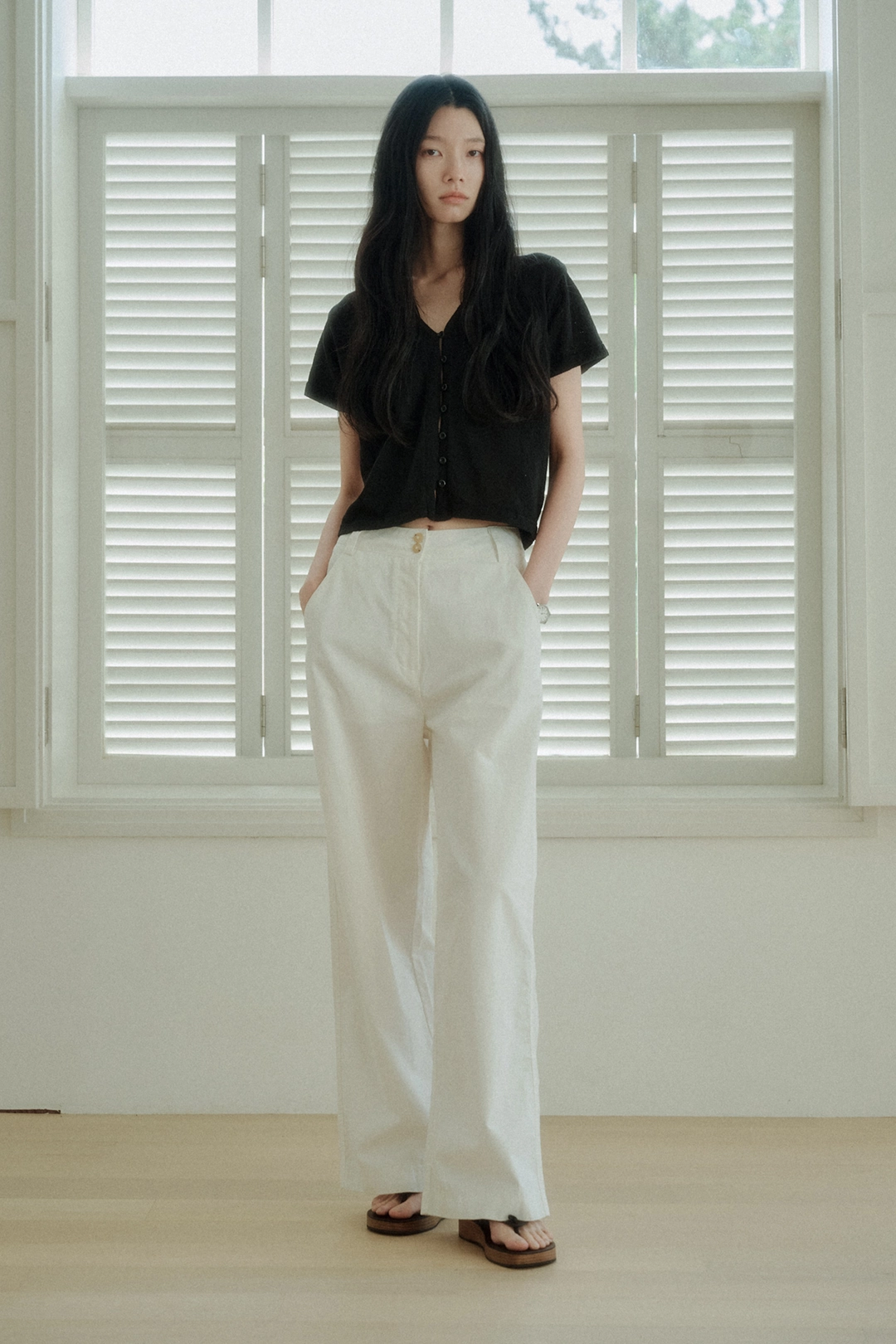 세이지먼트 LIP POCKET WIDE COTTON PANTS 상품 이미지 2