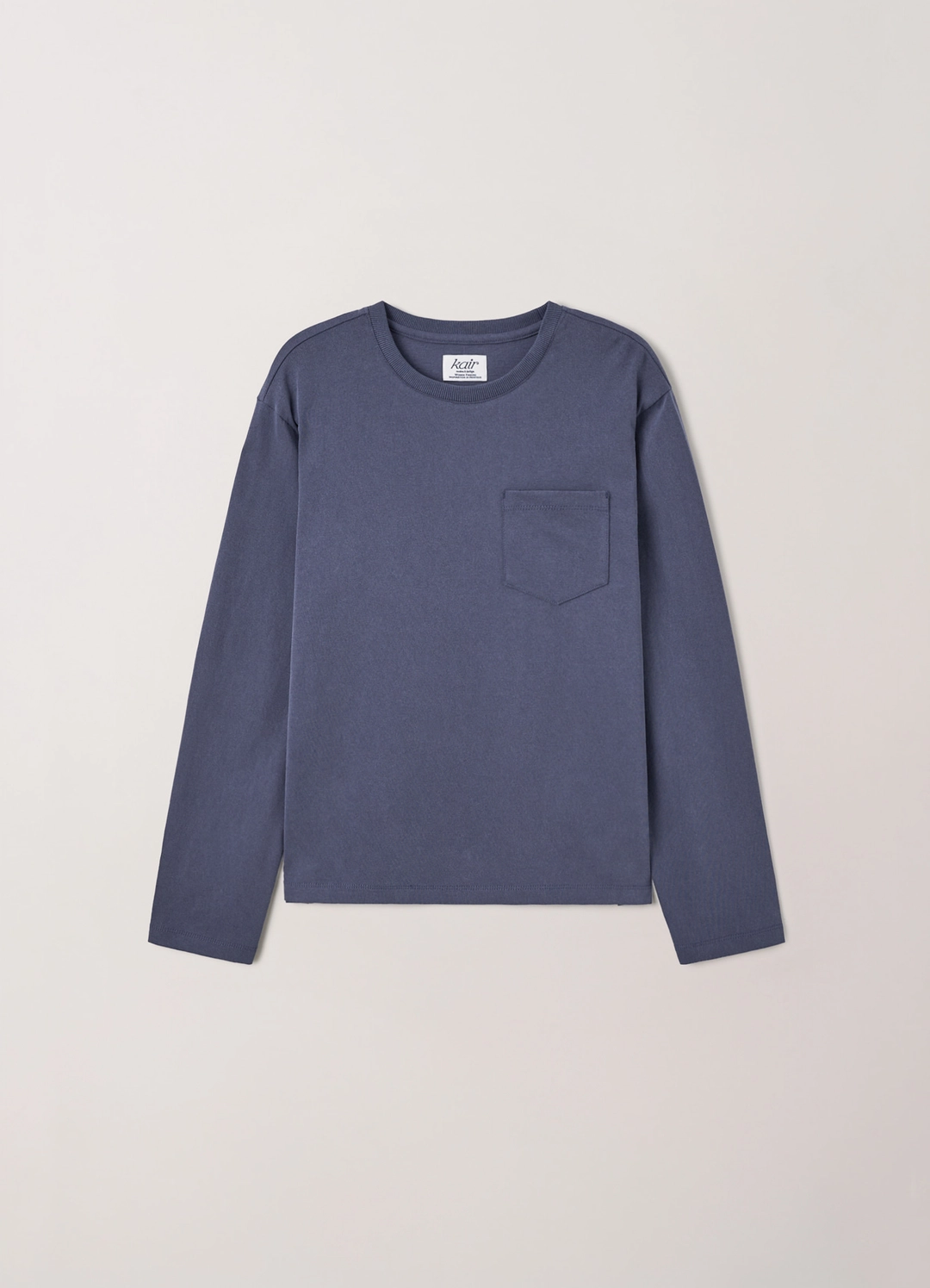 카이르 Washed Pocket Long Sleeve (Blue) 상품 이미지 1