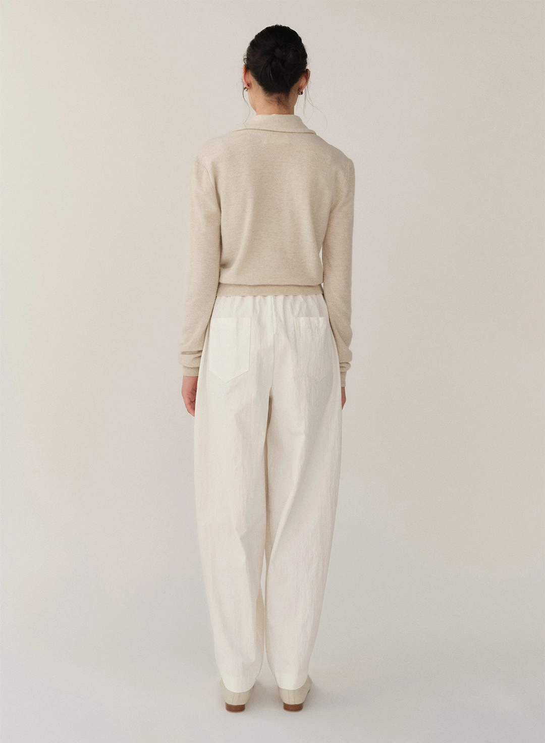 킨더살몬 Linnea Cotton Pants Ecru 상품 이미지 3