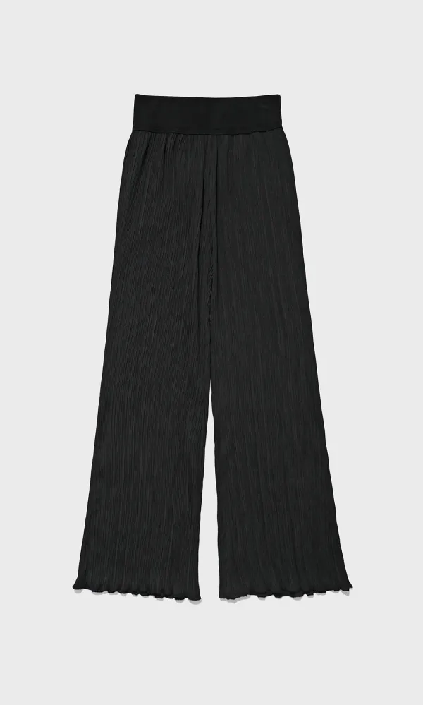 Ziggle Sealing Bootcut Trouser_Black