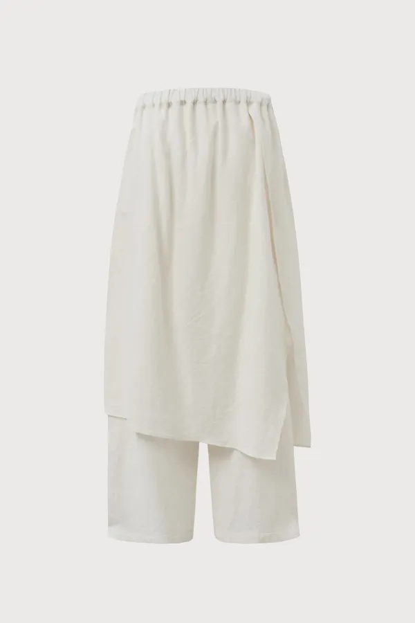 Layered Skirt Slacks