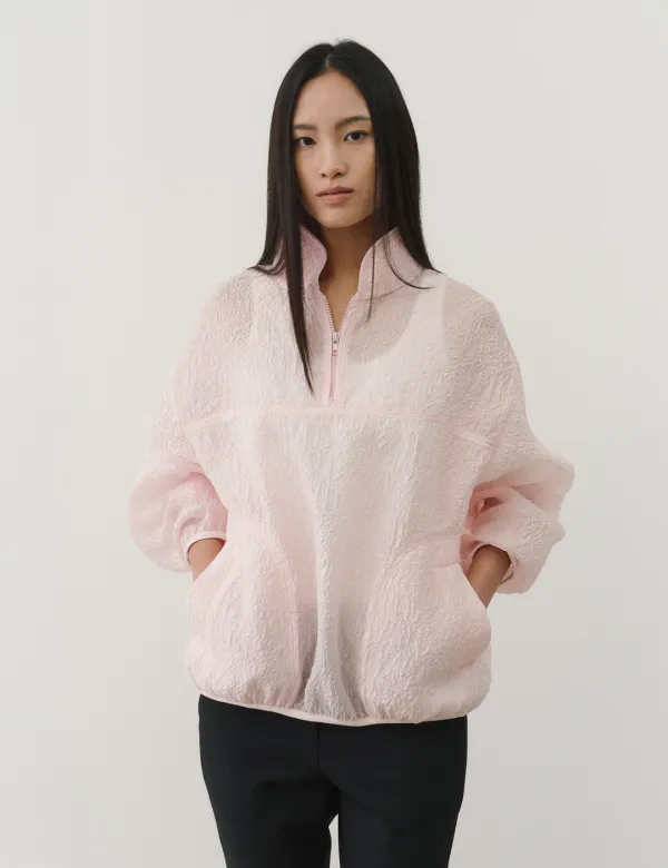Crinkle Balloon Anorak (Pink)