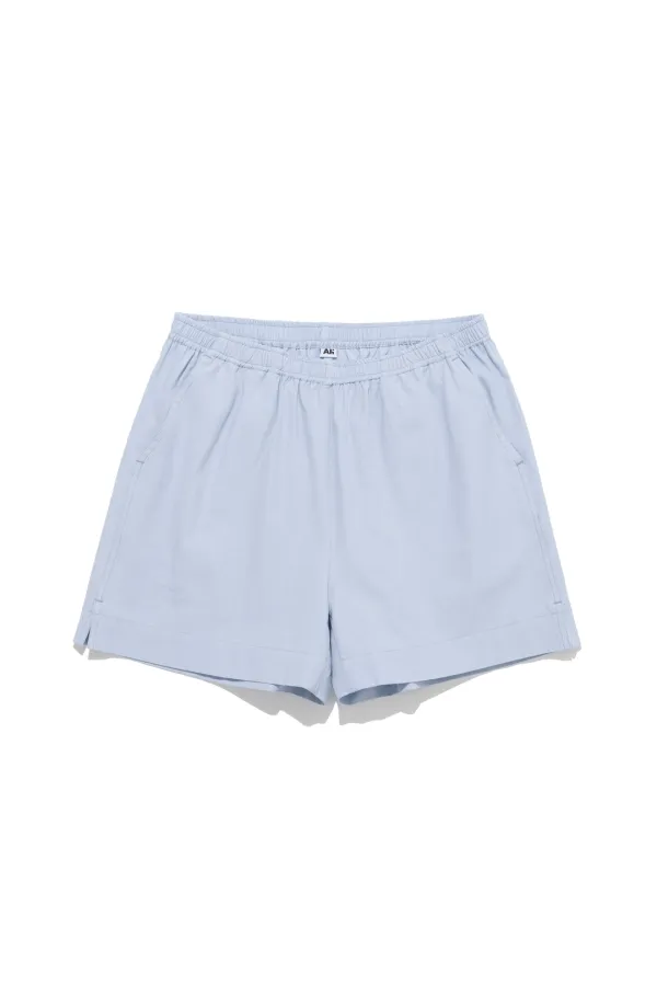 Banding Cotton Shorts Blue