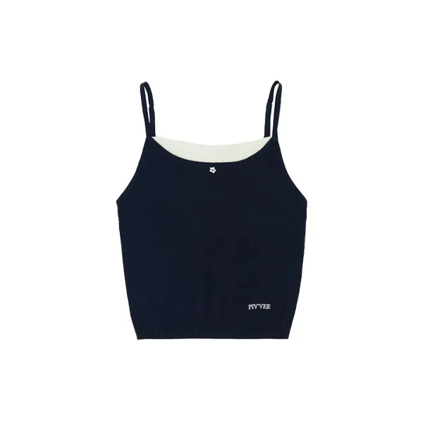 Sleeveless Knit Top (ocean navy)