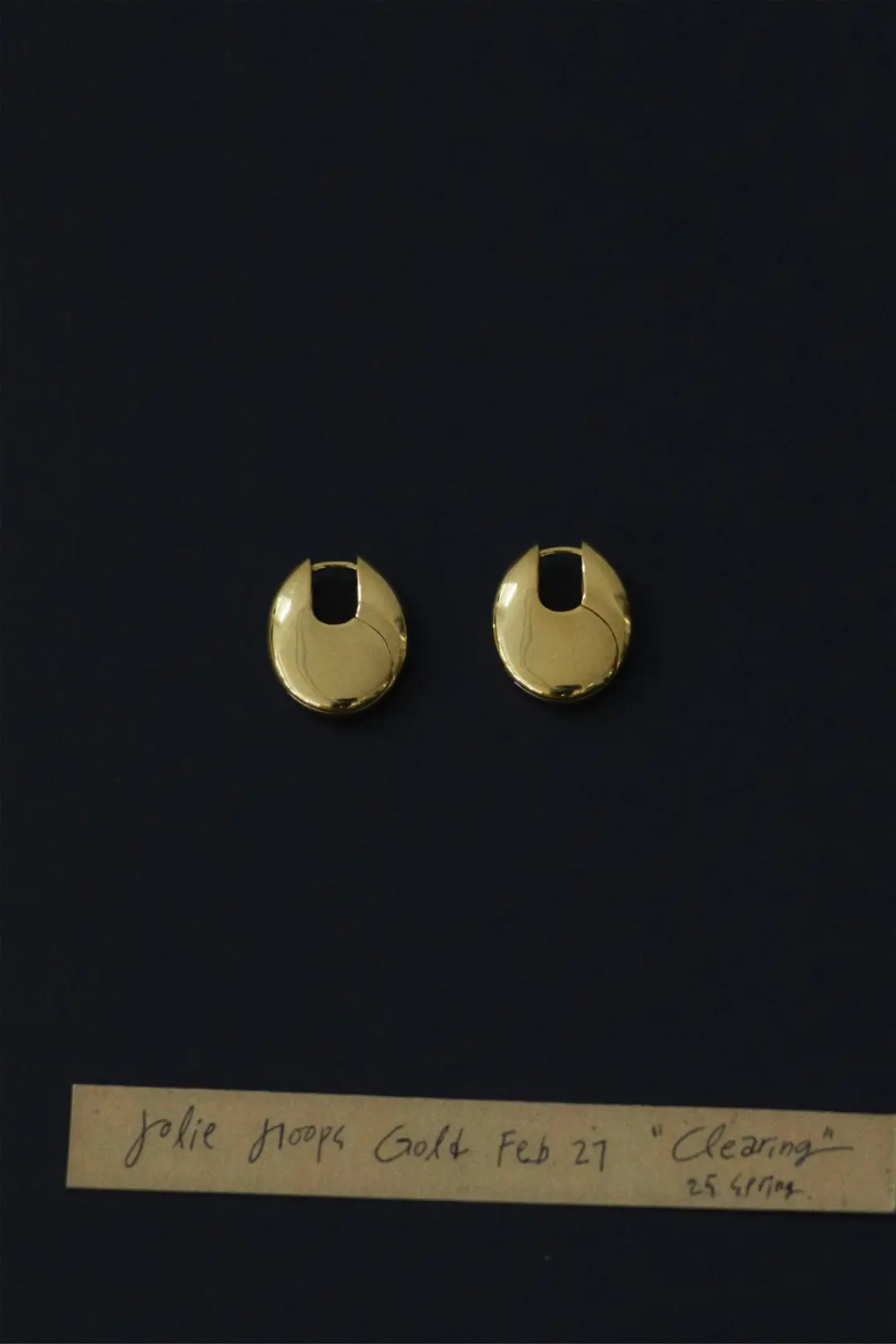 Jolie Hoops Gold