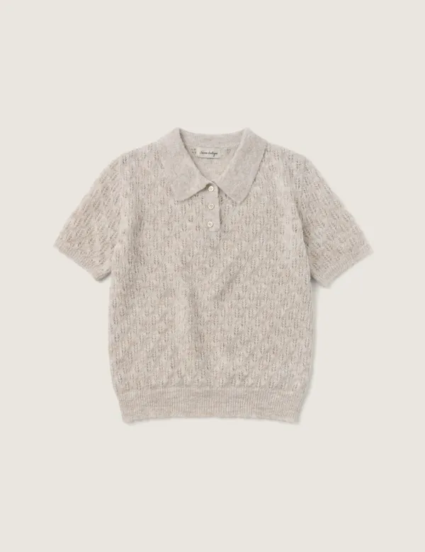 Casa Collar Knit (Oat milk)