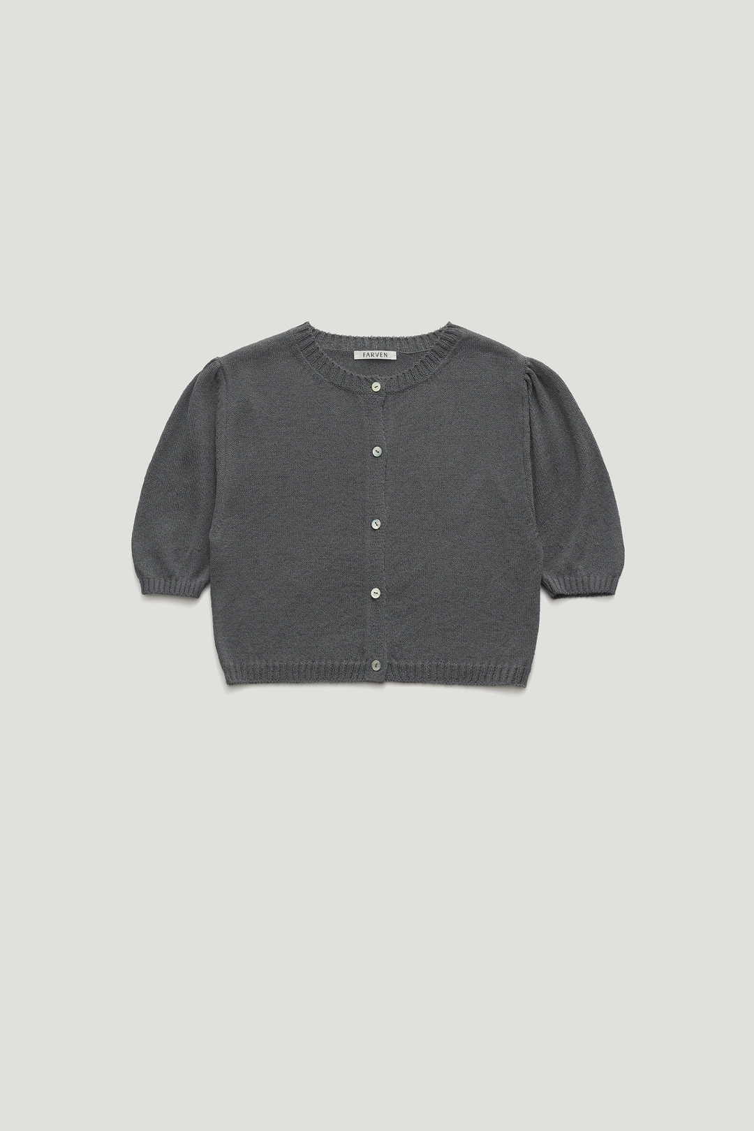 파르벵 TATE LINEN CROP CARDIGAN_MOROCCAN BLUE / ₩122,000 상품 이미지 1