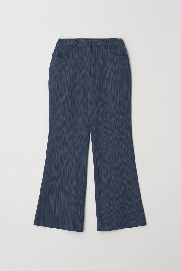90\' bootscut pants - blue