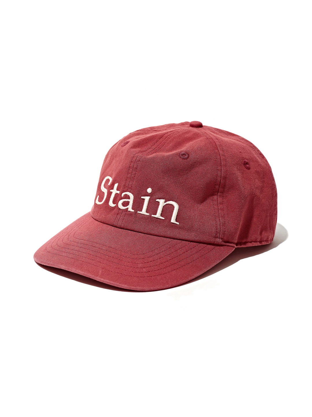 파르티멘토 VTG Washed Stain Ball Cap_Red 상품 이미지 3