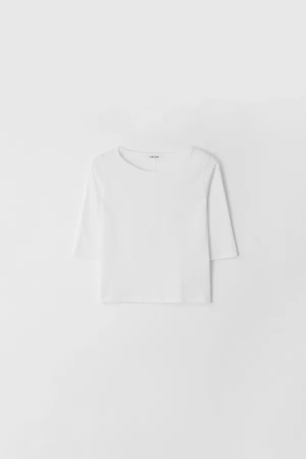 [4th] Silket Boatneck T-Shirt