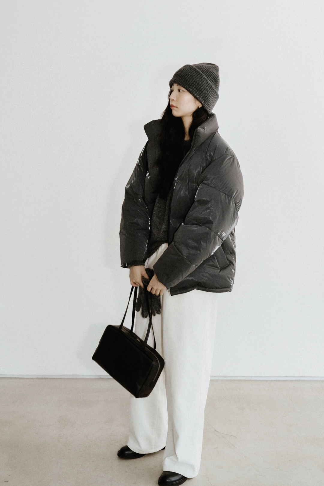 스앨더 31382_Glossy Goose down jacket 상품 이미지 2