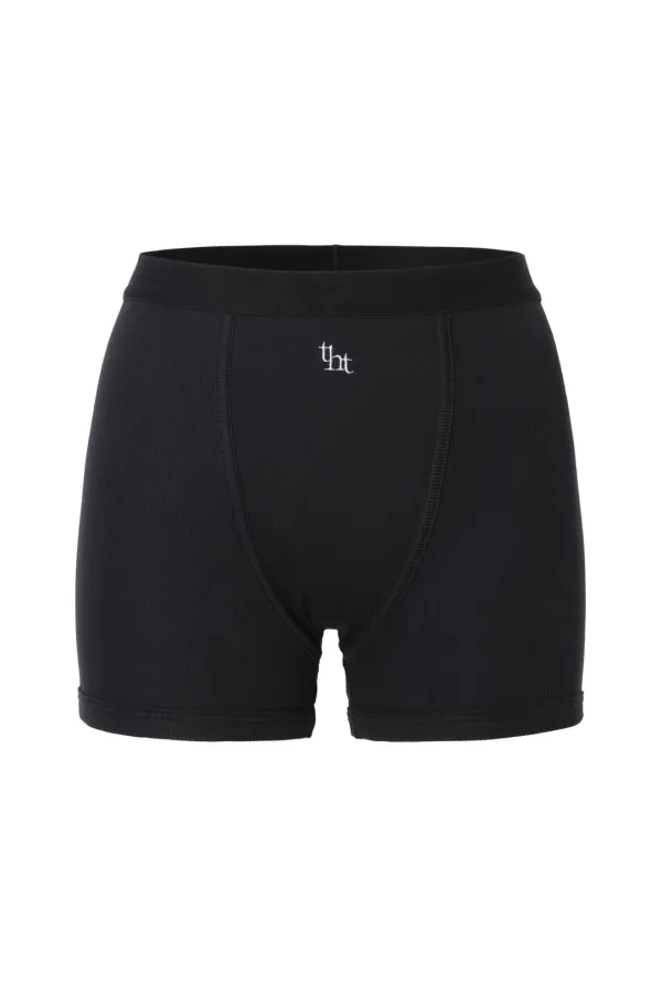 Rib logo boxer brief