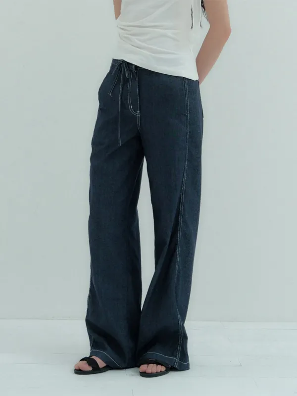 Selvedge Denim Pants - Relaxed Fit