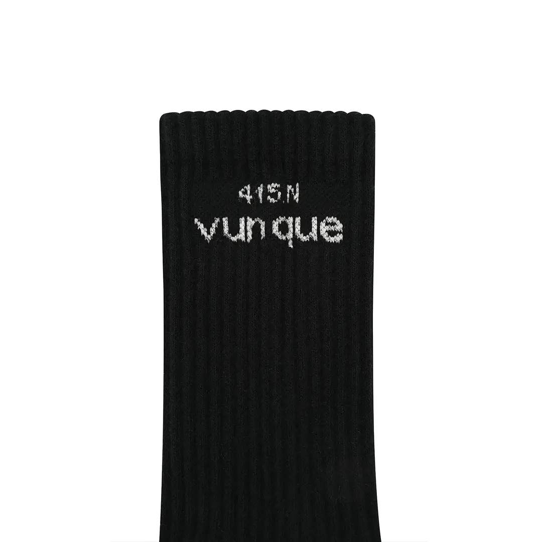 분크 [아울렛] Staple Socks (스테이플 삭스) Black 상품 이미지 2