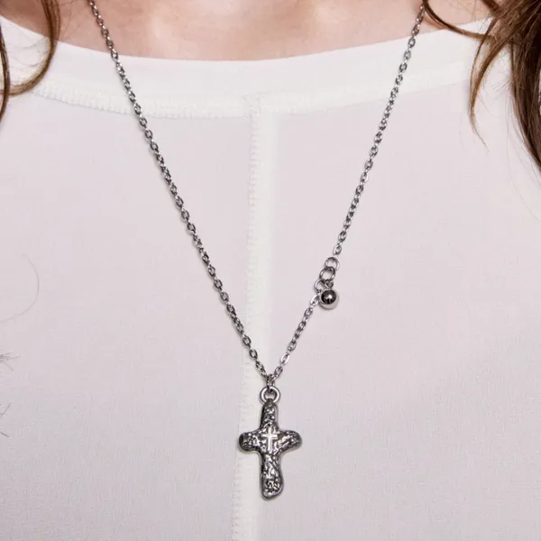 crux necklace-silver
