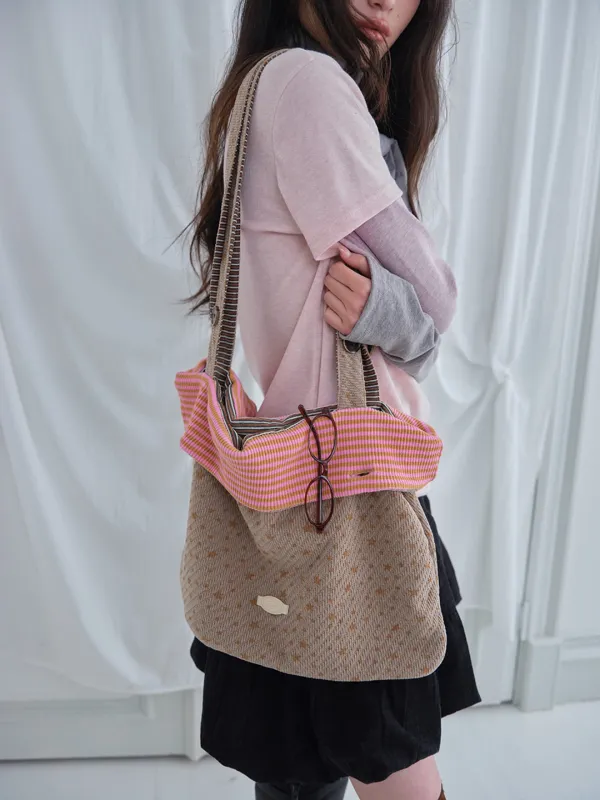 [4차 입고]Flip Sleeve Shoulder Bag (Beige)