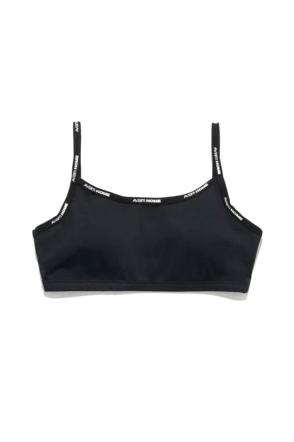 [차정원 착용] Logo Strap Bikini Black