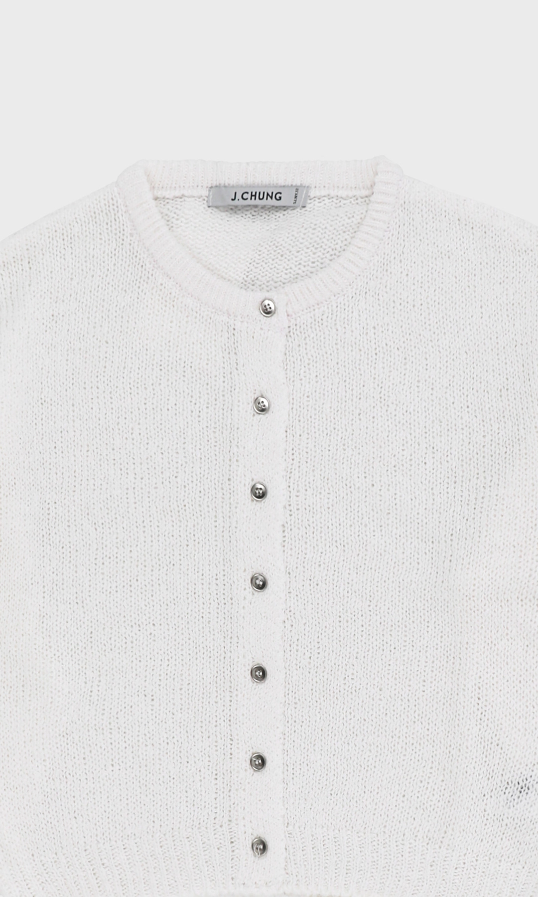 제이청 [~7/19 Director\'s Pick 20% Coupon] Weather:Weather Knit Cardigan_White 상품 이미지 2