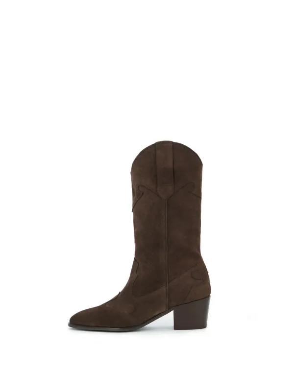 Celebrity Western Boots - KHAKI