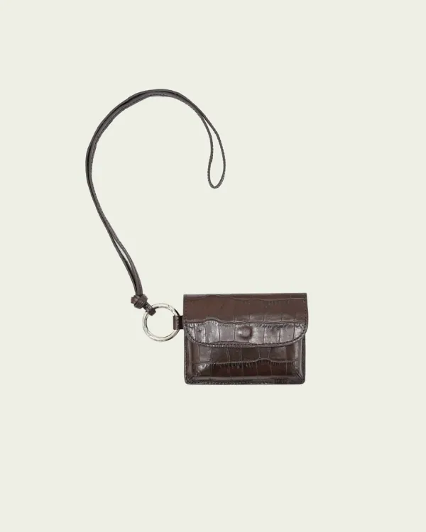 (2차) Lucy Card Wallet - Brown