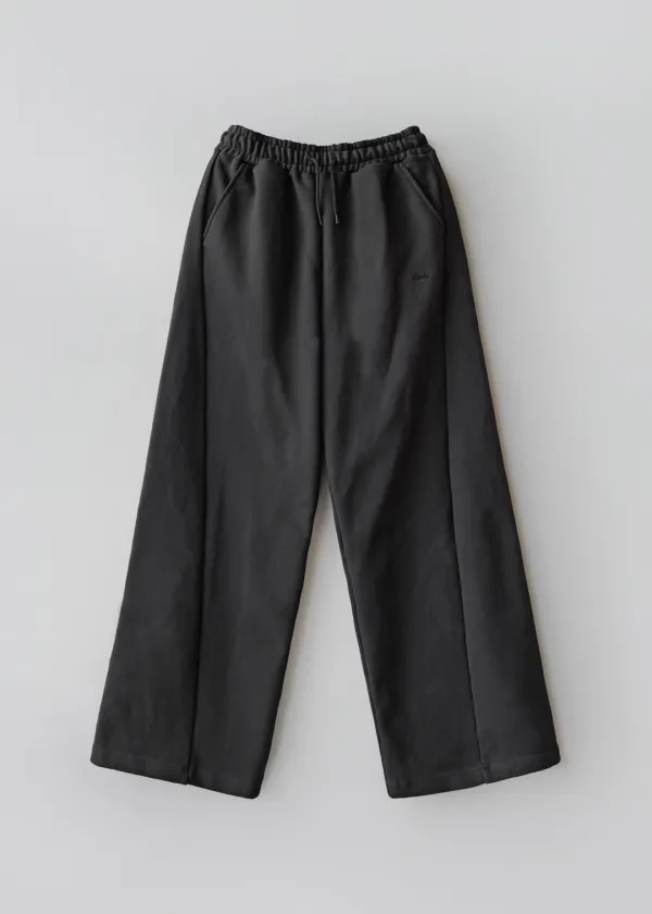 Penny logo sweat pants (charcoal)