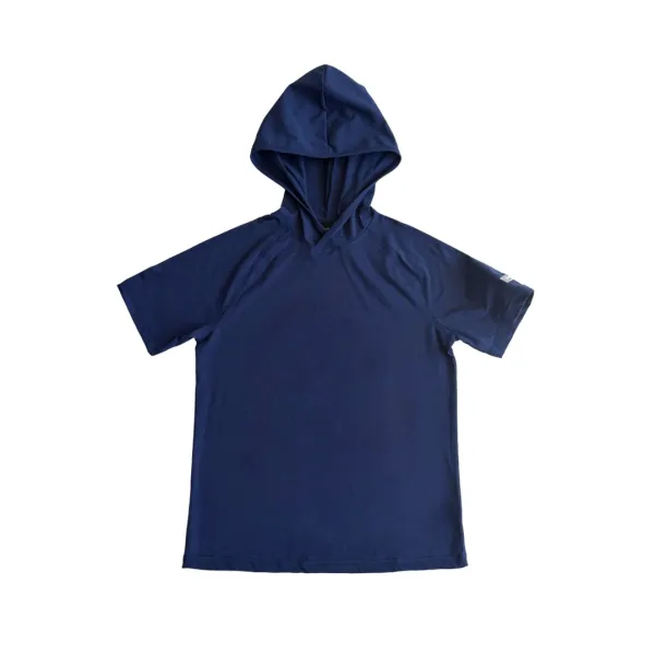 26-003 HOODED T-SHIRT (NAVY)