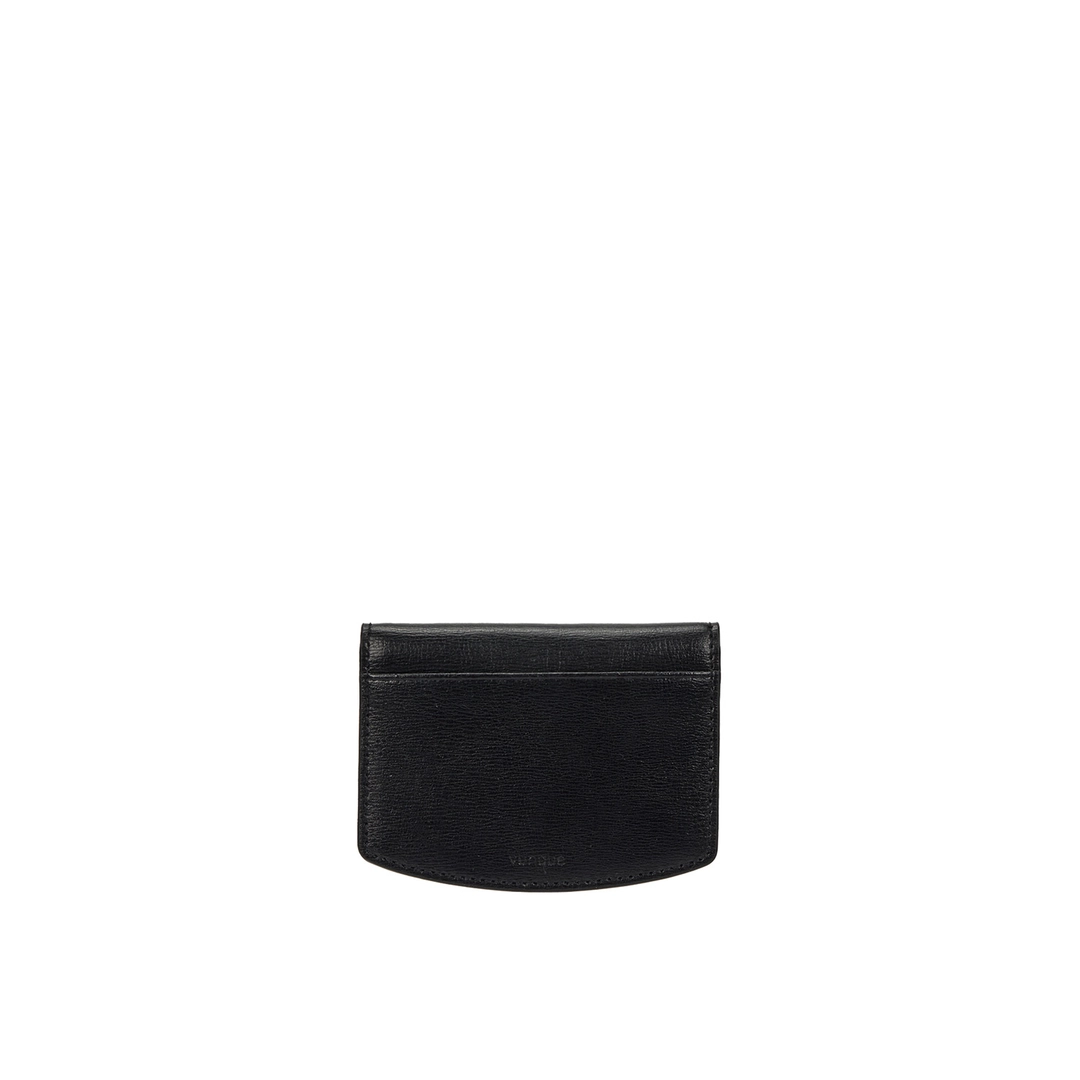 분크 [아울렛] Halfmoon Round Photo Card Wallet (하프문 라운드 포토 카드지갑) Black 상품 이미지 2