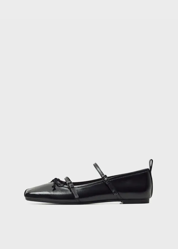 Anna Flat Shoes [C4F09BK]