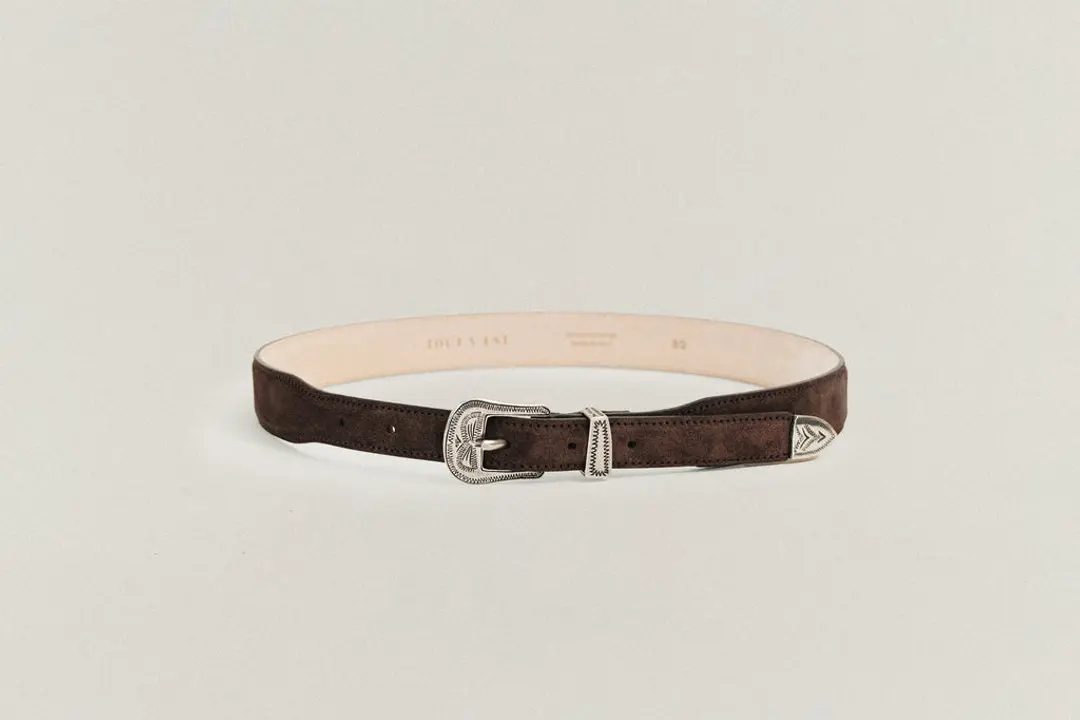 CEINTURE GRAVÉE 80 85 90BROWN