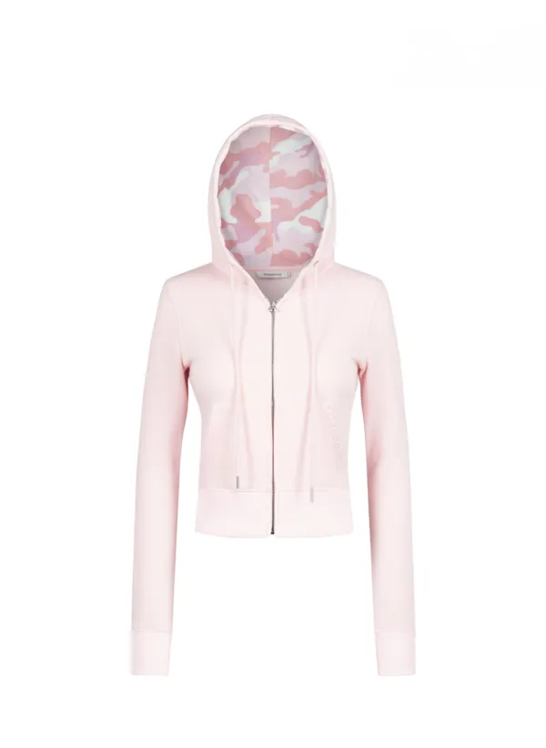 BEBE CAGO TRAINING HOODIE [PINK]
