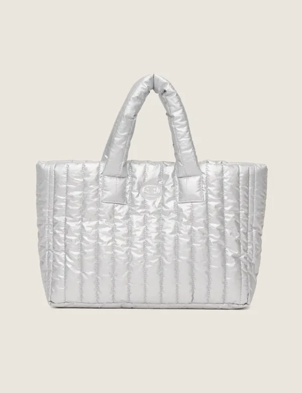 Sienne Padding Bag (Silver)