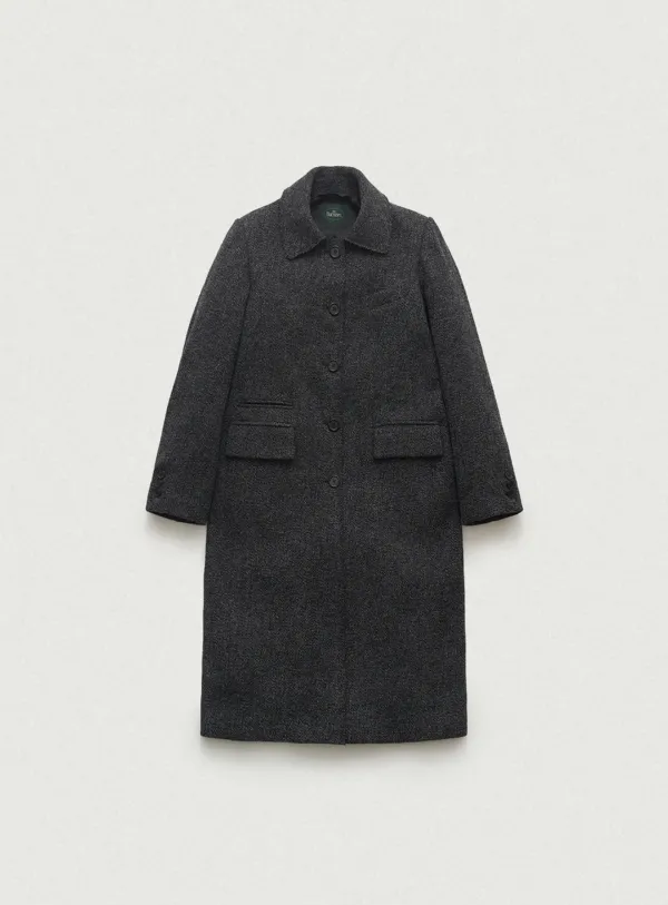 Maren Frayed Single Coat