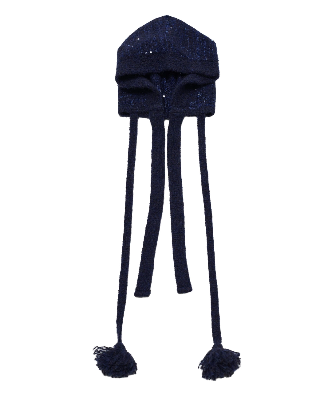 타입서비스 Fluffy Sequin Strap Hat [Navy] 상품 이미지 3