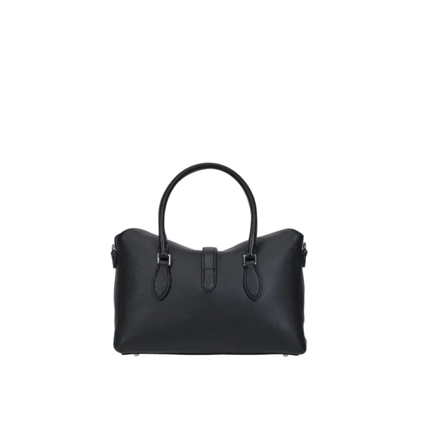 Halfmoon Flac Tote S (하프문 플락 토트 스몰) Black