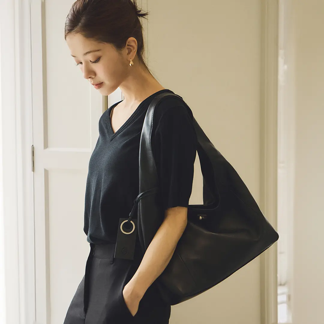 시야쥬 SIAC3067 Lambskin La belle Bag_Black 상품 이미지 2