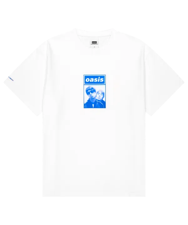 SAN SAN OASIS PHOTO T-SHIRT [WHITE]