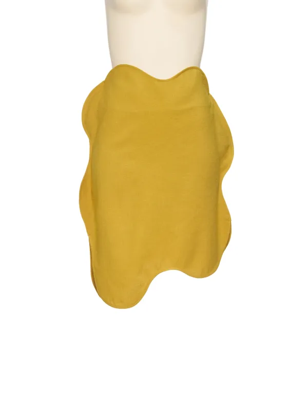 SS26 YELLOW WAVY SKIRTS