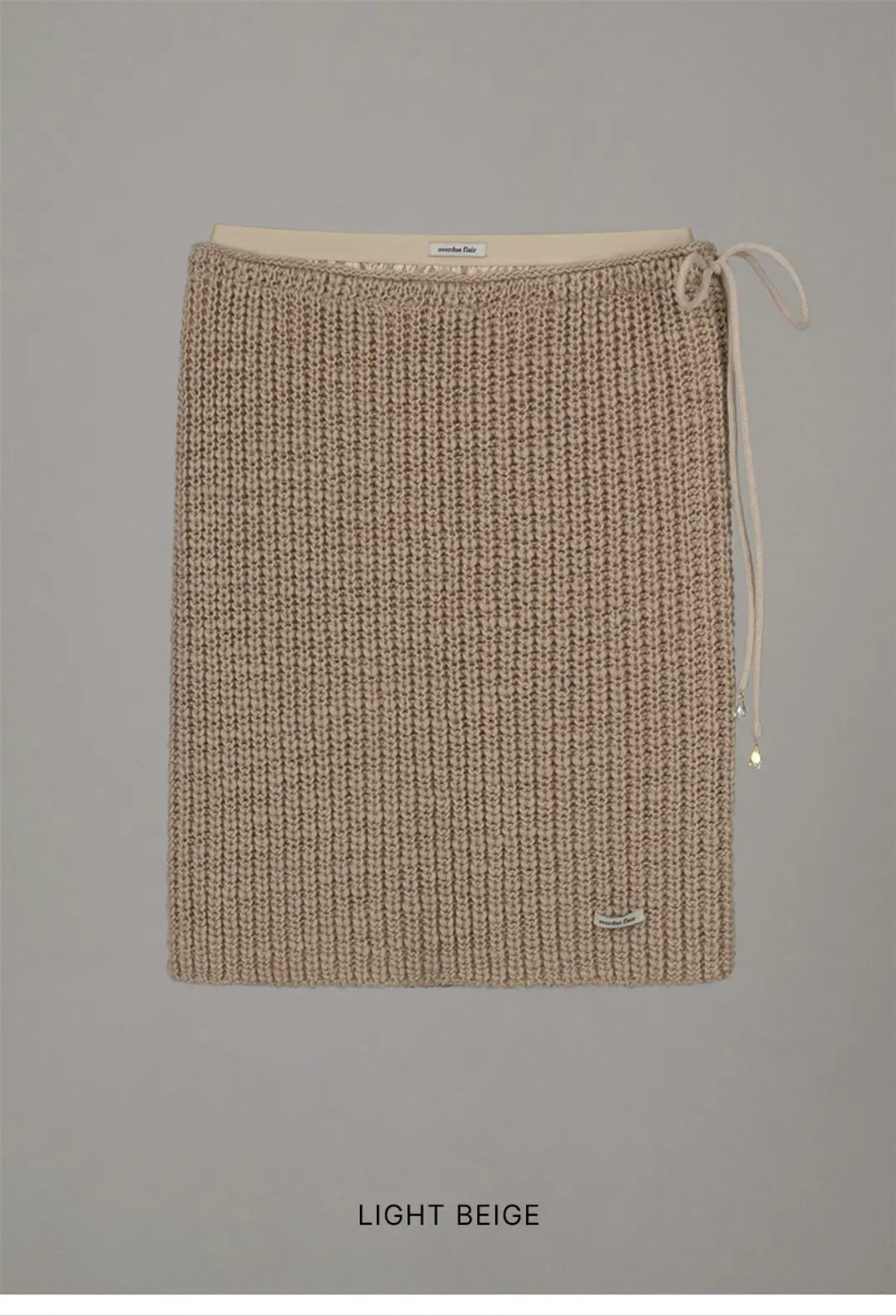 오버듀플레어 CRYSTAL STRING SET SKIRT 상품 이미지 3
